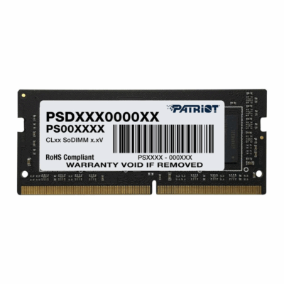 Памет за лаптоп Patriot Signature SODIMM 32GB SC 3200Mhz PSD432G32002S (PSD432G32002S)