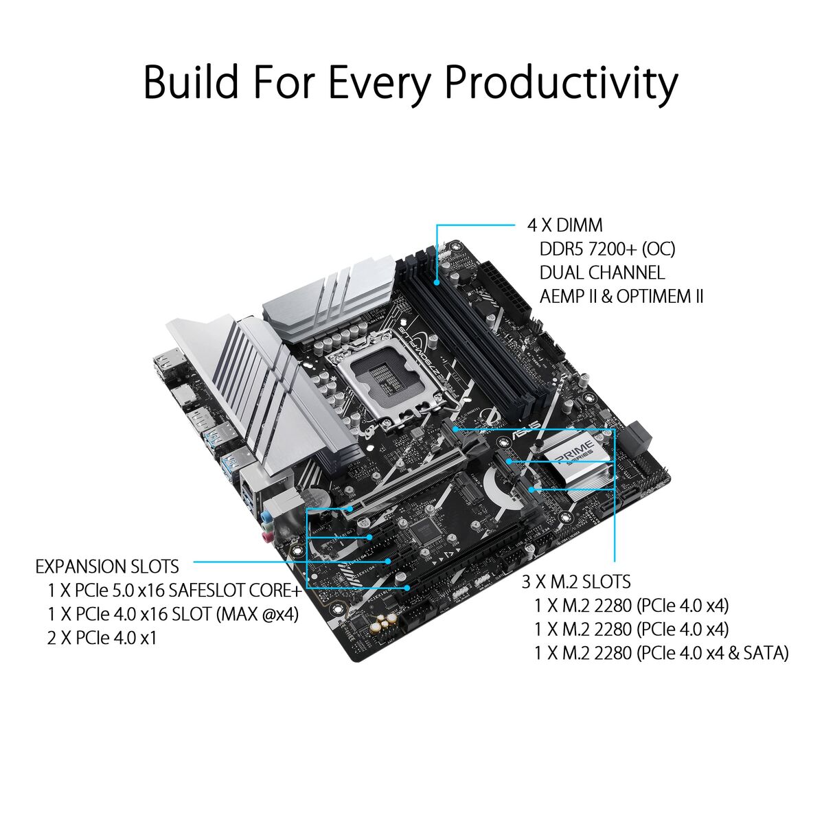 Motherboard Asus PRIME Z790M-PLUS LGA 1700 - Image 42