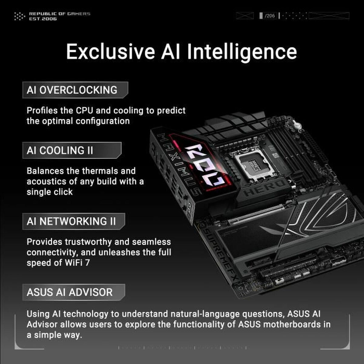 Motherboard Asus MAXIMUS Z890 HERO LGA 1851 - Image 5