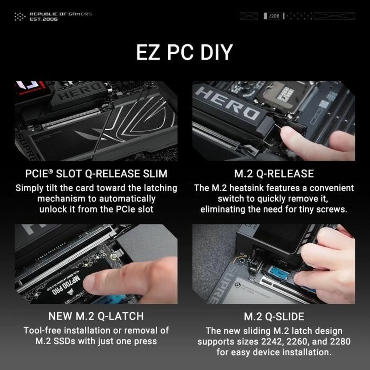 Motherboard Asus MAXIMUS Z890 HERO LGA 1851 - Image 2