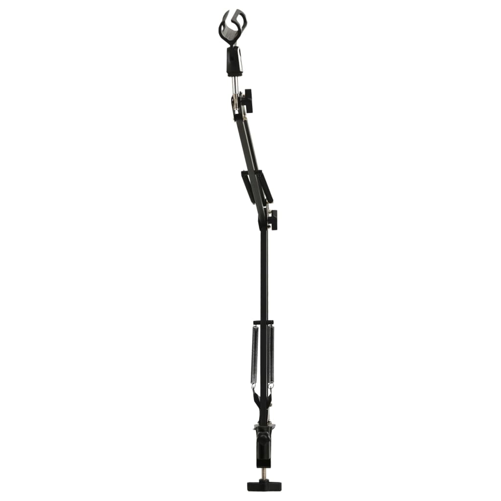 NNEVL Table Mounted Microphone Stand Black Steel - Image 3