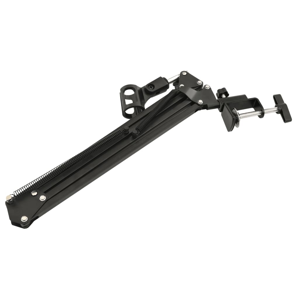 NNEVL Table Mounted Microphone Stand Black Steel - Image 4