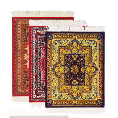 Persian Mini Woven Mousepad Retro Style