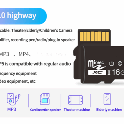 NNEDSZ 2PCS 16GB Micro SD Card C10 High-Speed Memory Card - Ideal for MP3 Players, Cameras, Radios, and More